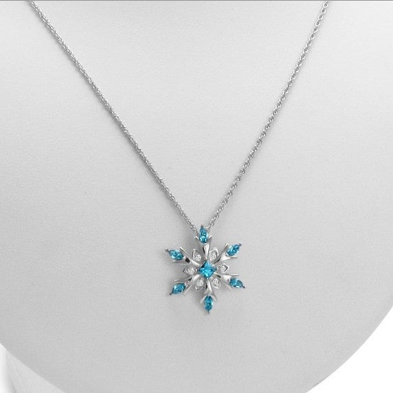 Crystal Snowflake Necklace - One For All