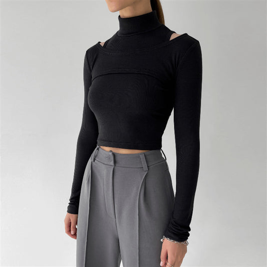 Stylish Two-Piece Crop Tops - One For All