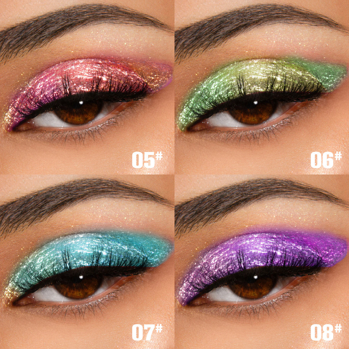 PHOFAY Chameleon Multichrome Eyeshadow Bundle - One For All