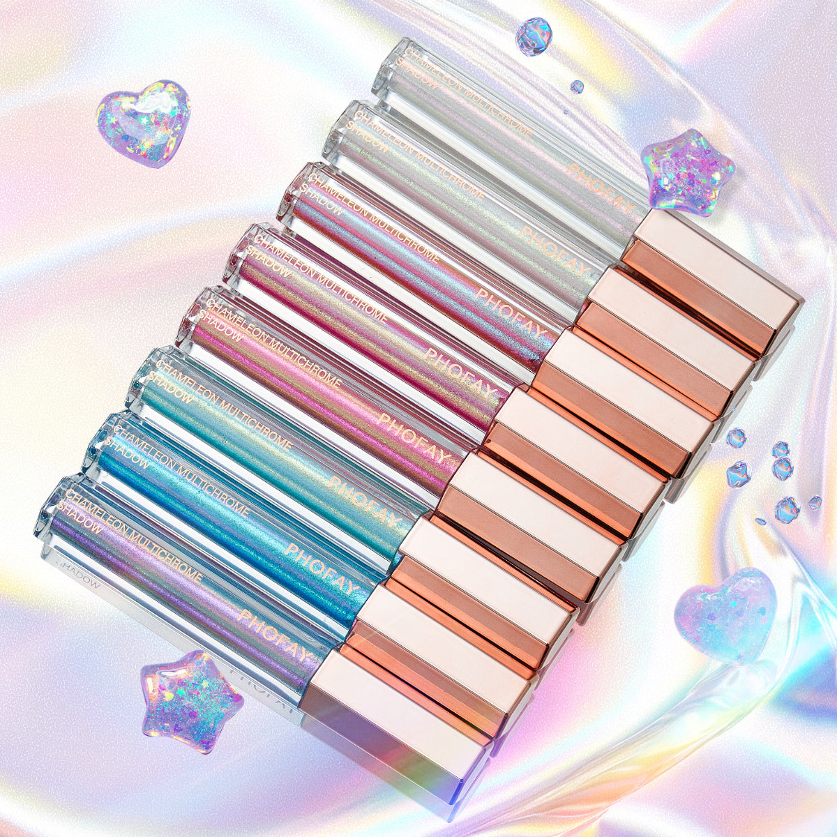 PHOFAY Chameleon Multichrome Eyeshadow Bundle - One For All
