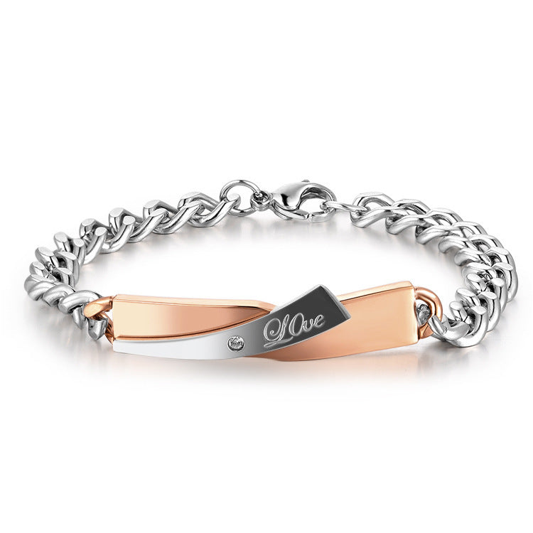 Couple Cross-design Bracelet - One For All