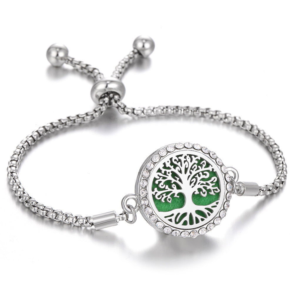 FragranceBloom Aromatherapy Charm Bracelet - One For All
