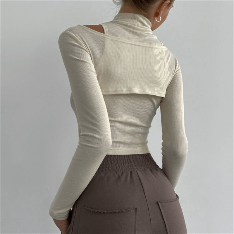 Stylish Two-Piece Crop Tops - One For All
