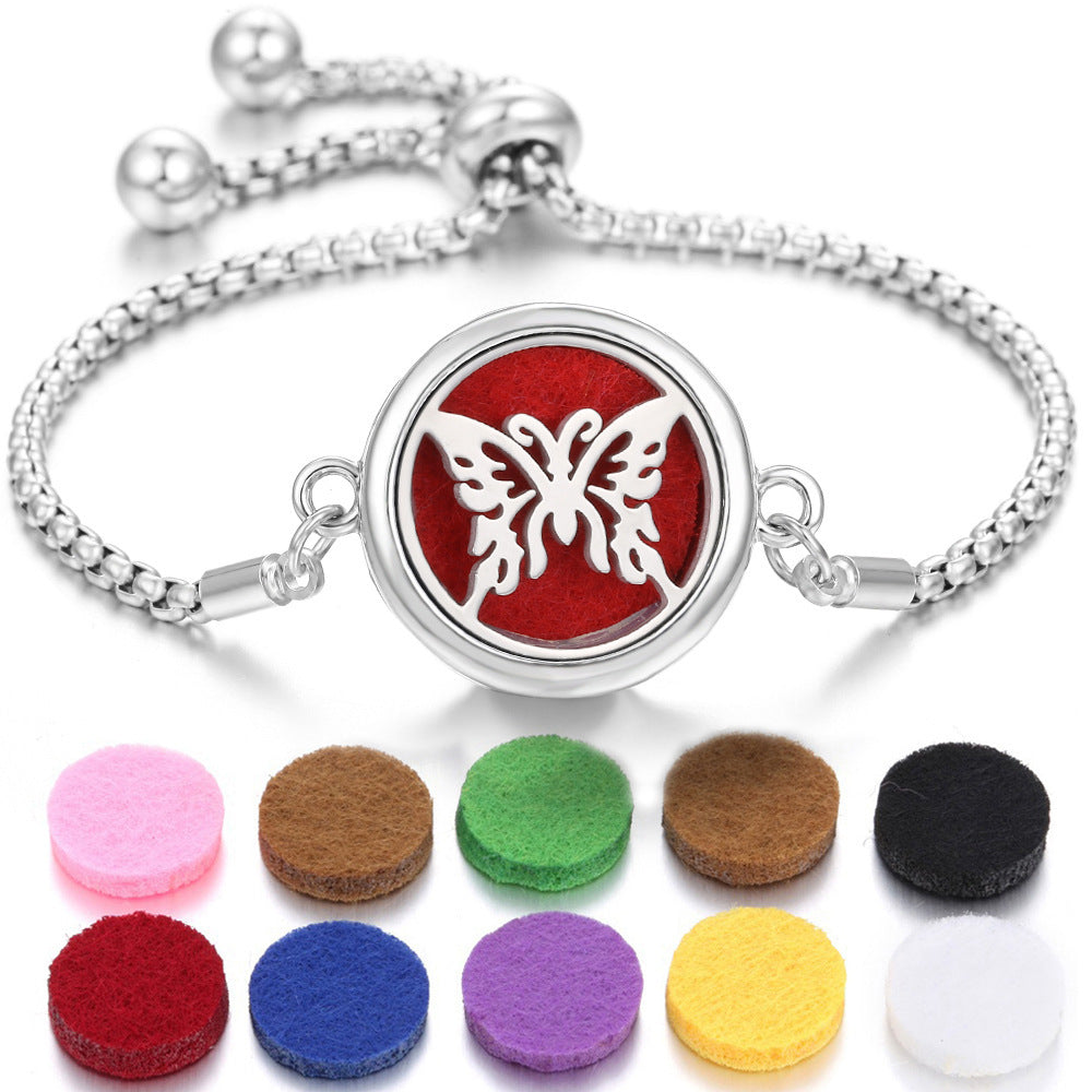 FragranceBloom Aromatherapy Charm Bracelet - One For All
