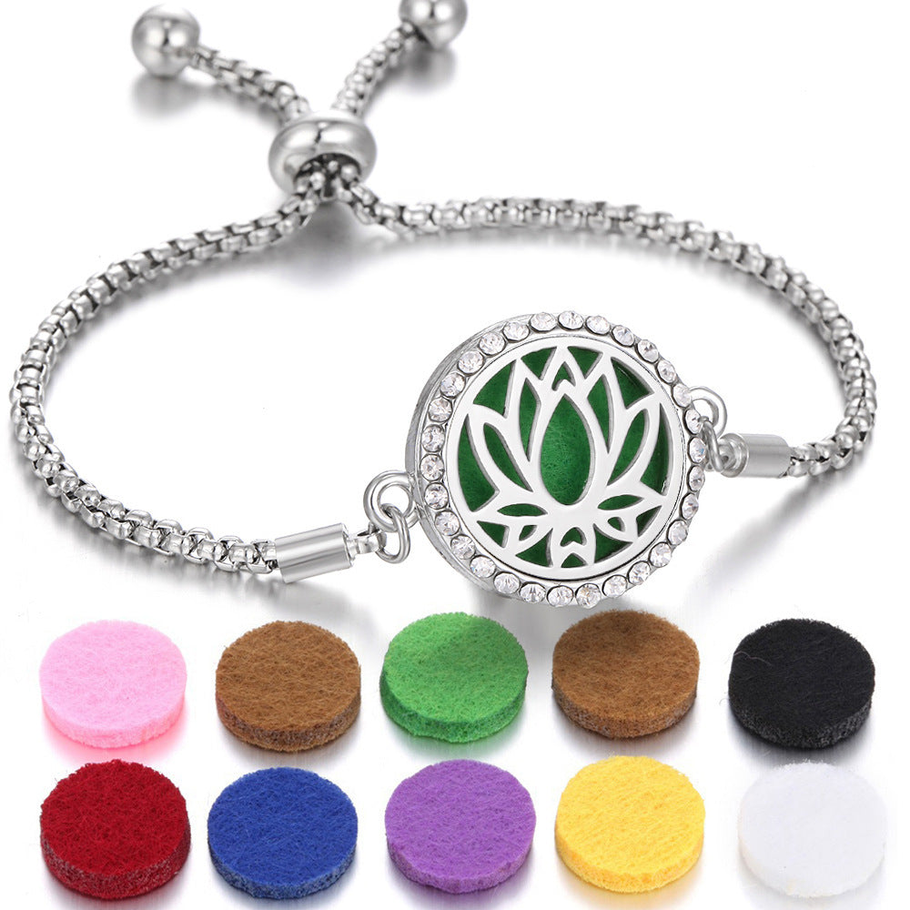 FragranceBloom Aromatherapy Charm Bracelet - One For All