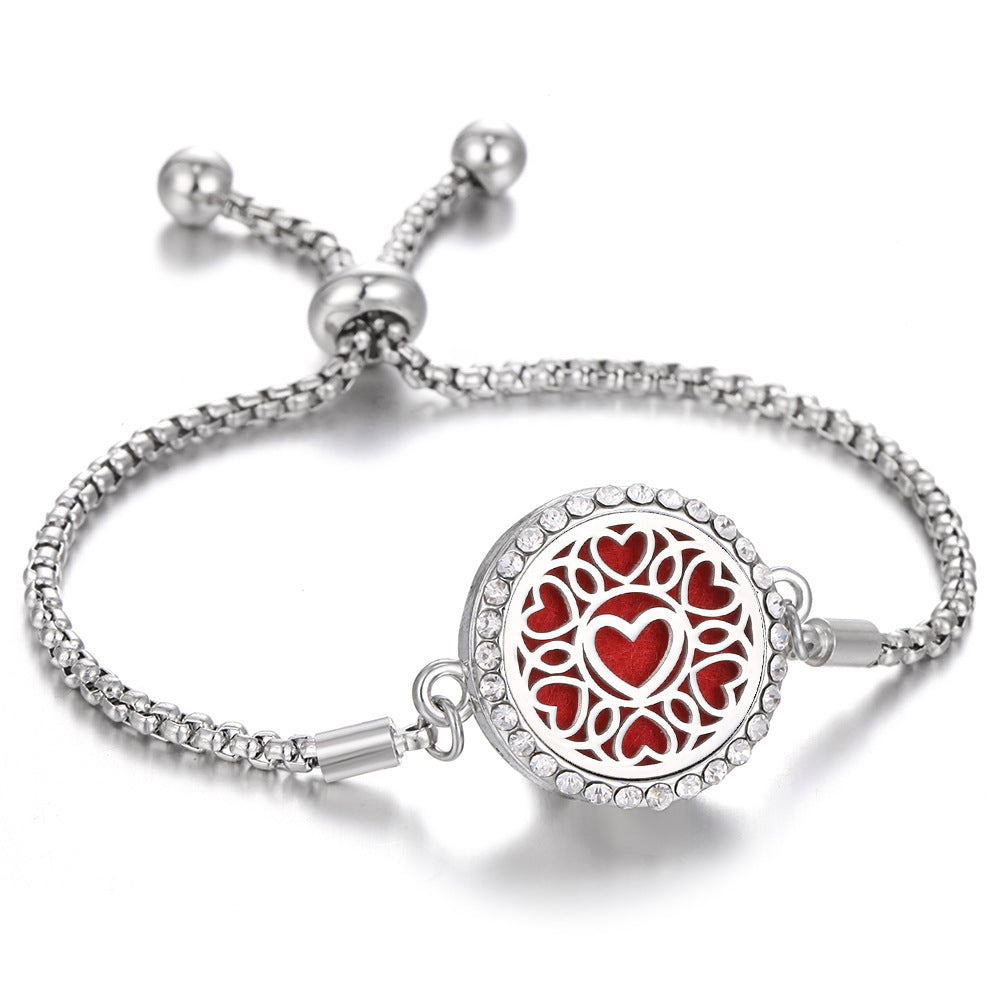 FragranceBloom Aromatherapy Charm Bracelet - One For All