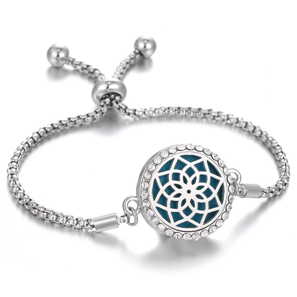FragranceBloom Aromatherapy Charm Bracelet - One For All
