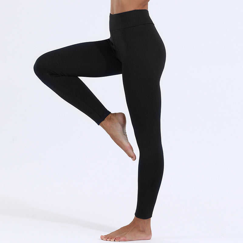 Winter Leggings Warm Thick High Stretch Lamb Cashmere Leggins Skinny Fitness Woman Pants - One For All