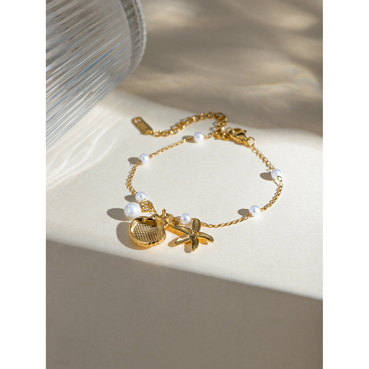 Pearl Chain Bracelet - One For All
