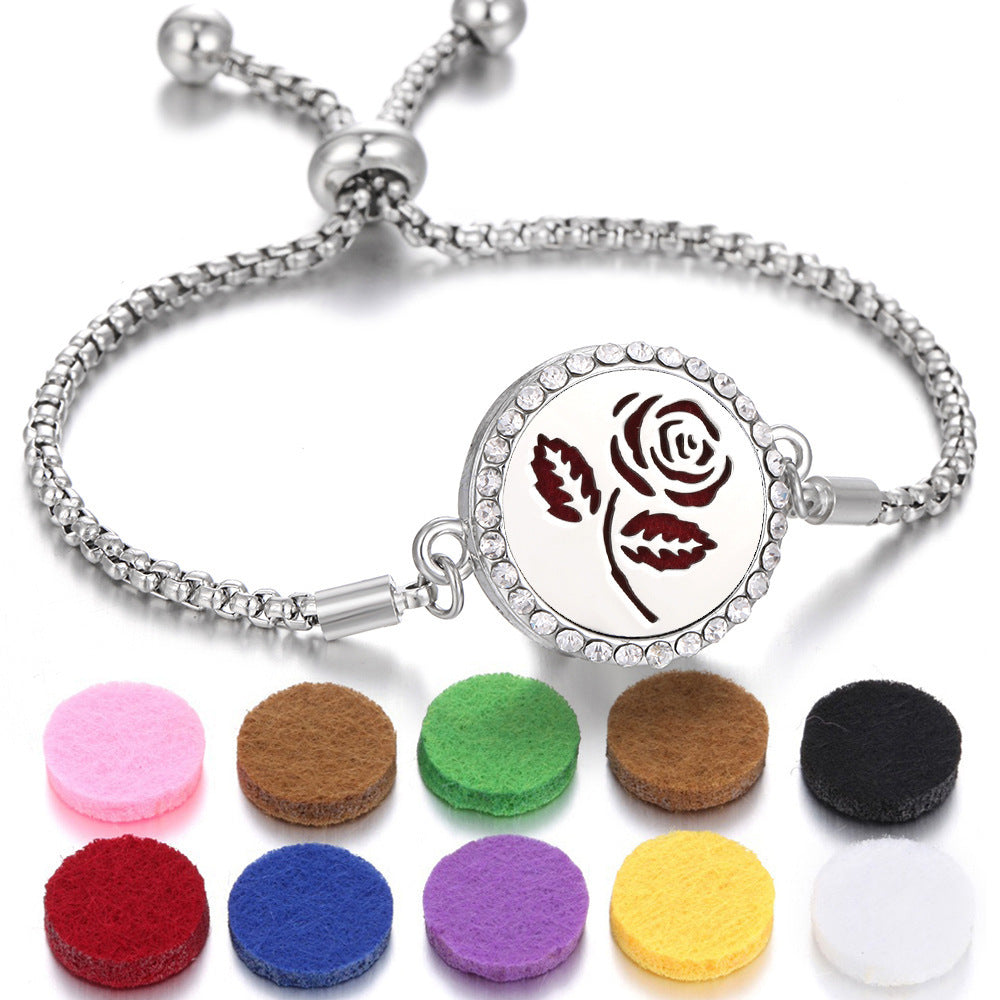 FragranceBloom Aromatherapy Charm Bracelet - One For All