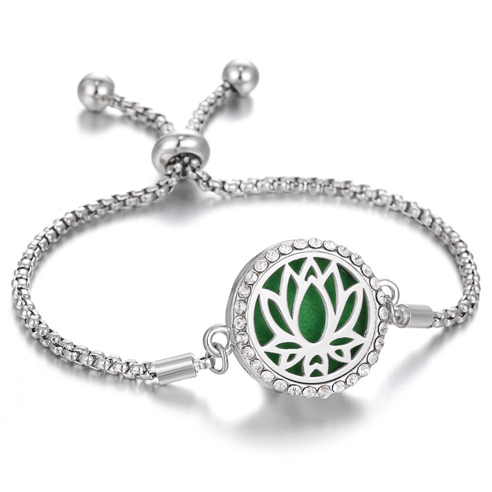 FragranceBloom Aromatherapy Charm Bracelet - One For All