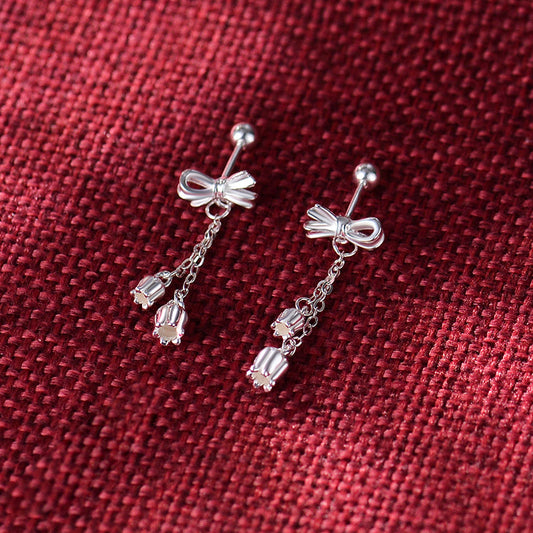 TribalBloom Bow Tassel Earrings - One For All