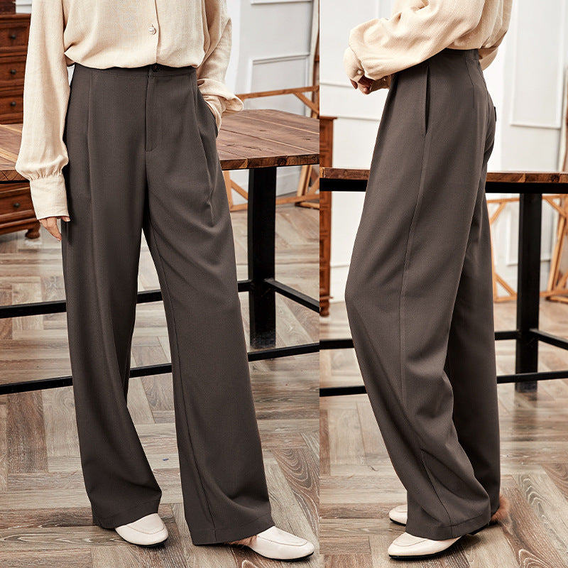 Fashion High Waist Wide Leg Trousers - One For All