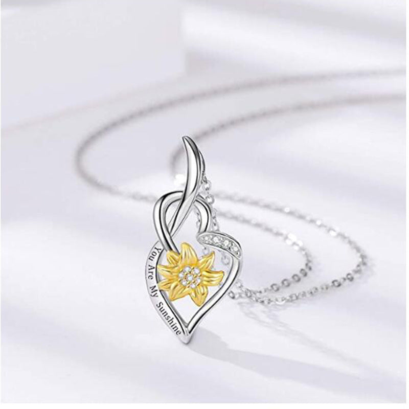 Sunshine Sunflower Pendant Necklace - One For All