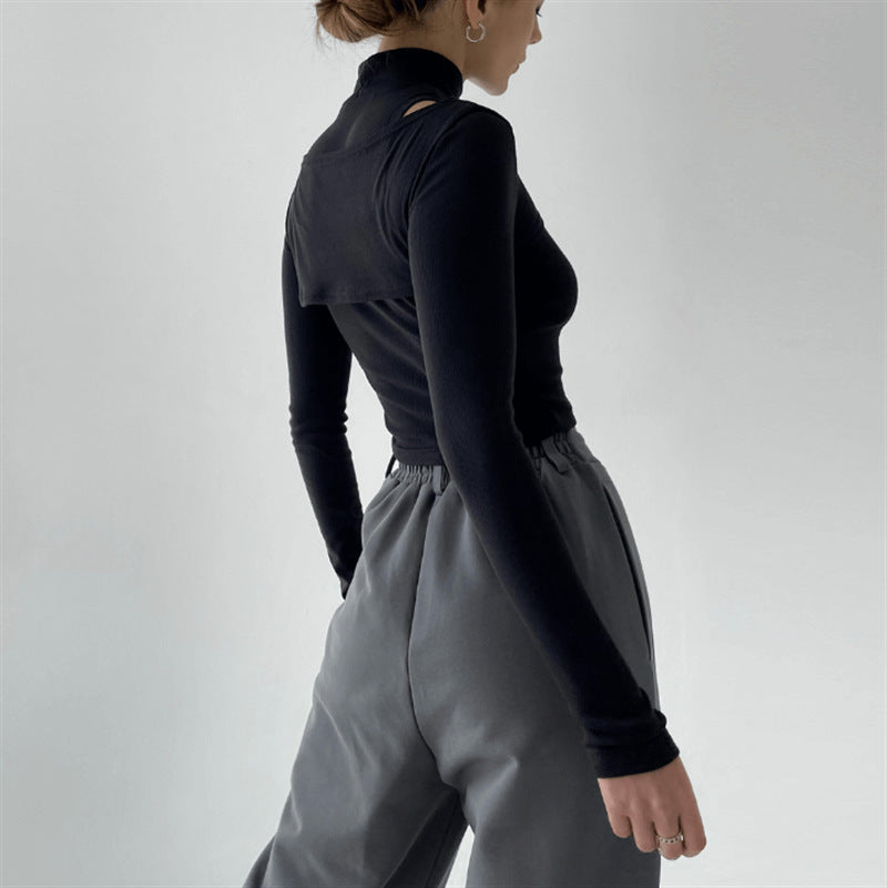 Stylish Two-Piece Crop Tops - One For All
