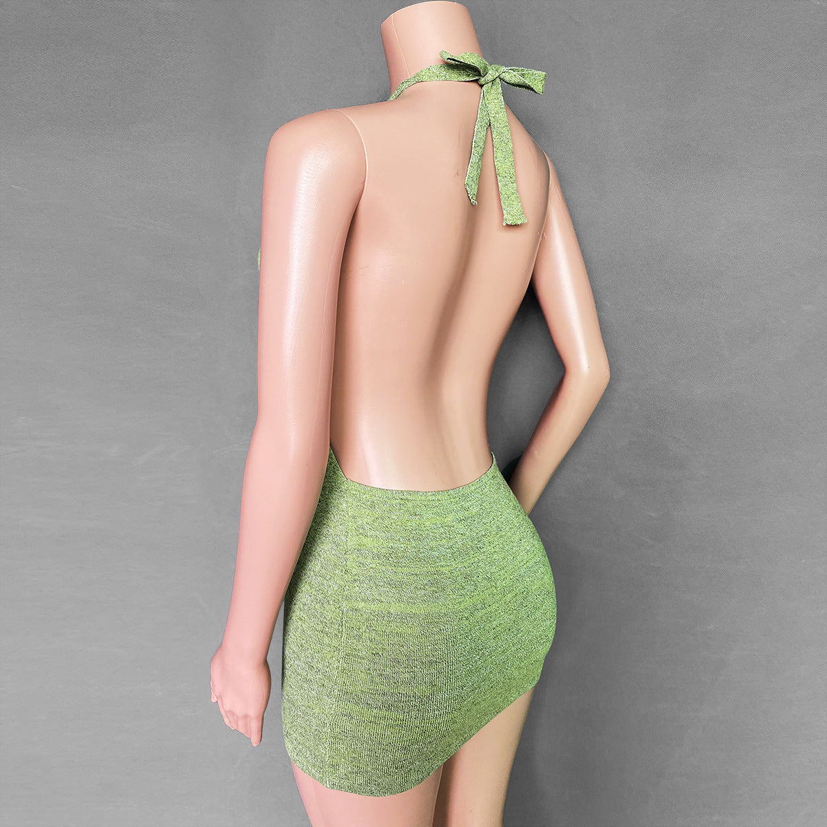 Cryptic Backless Mini Dress - One For All