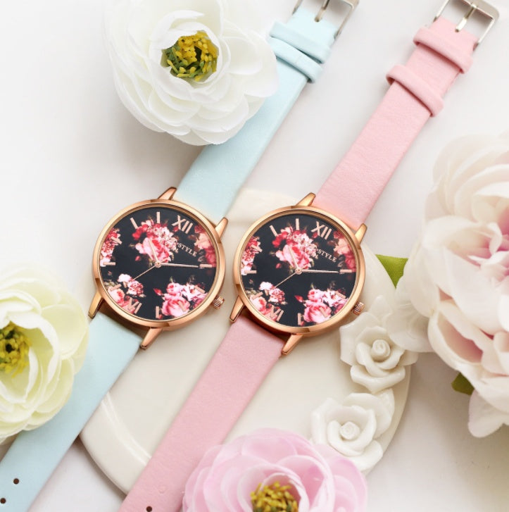 ⌚ BellaRose™ Heart Dial Women's Watches – Rose Gold Quartz Timepiece with Leather Strap 💖 - One For All
