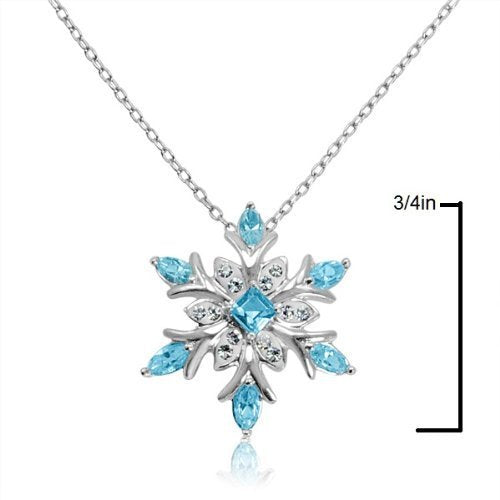 Crystal Snowflake Necklace - One For All