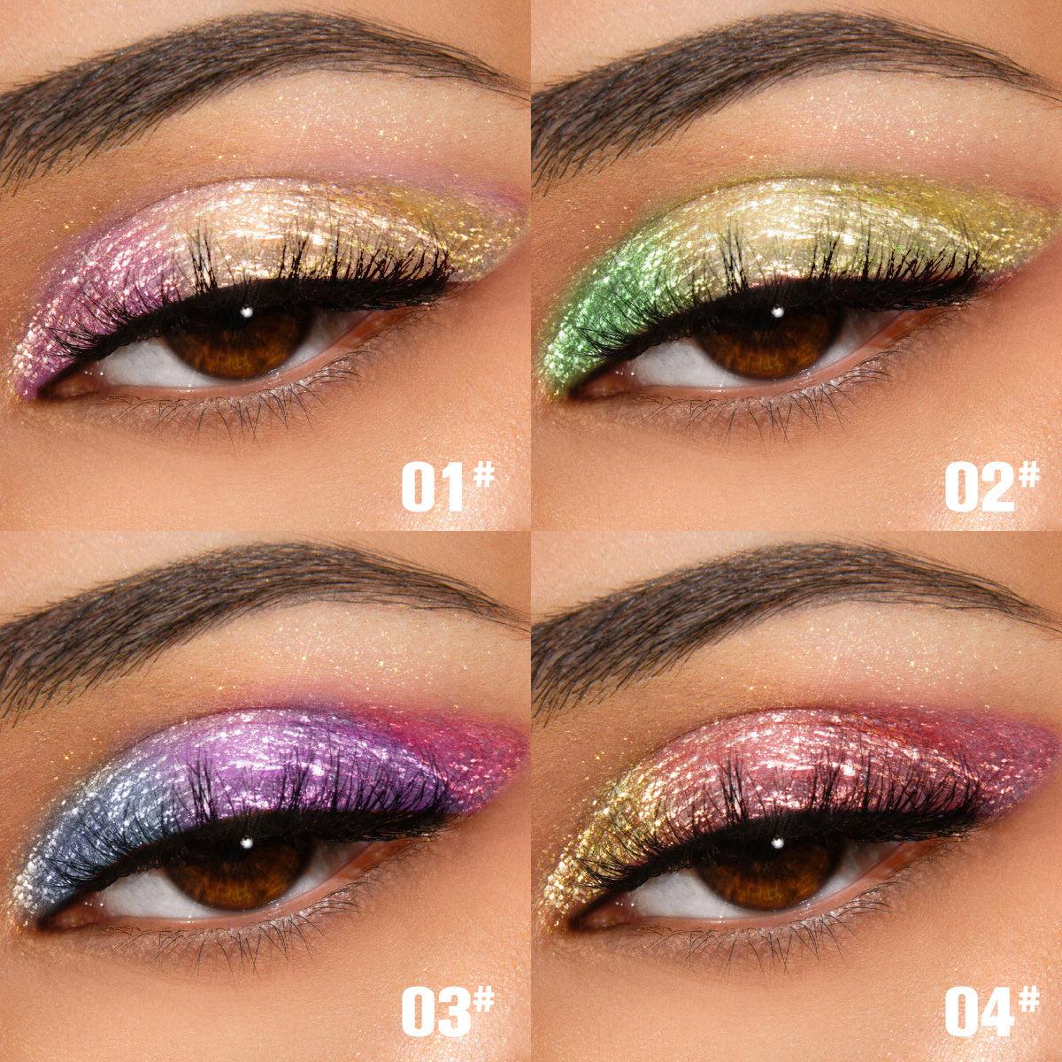PHOFAY Chameleon Multichrome Eyeshadow Bundle - One For All