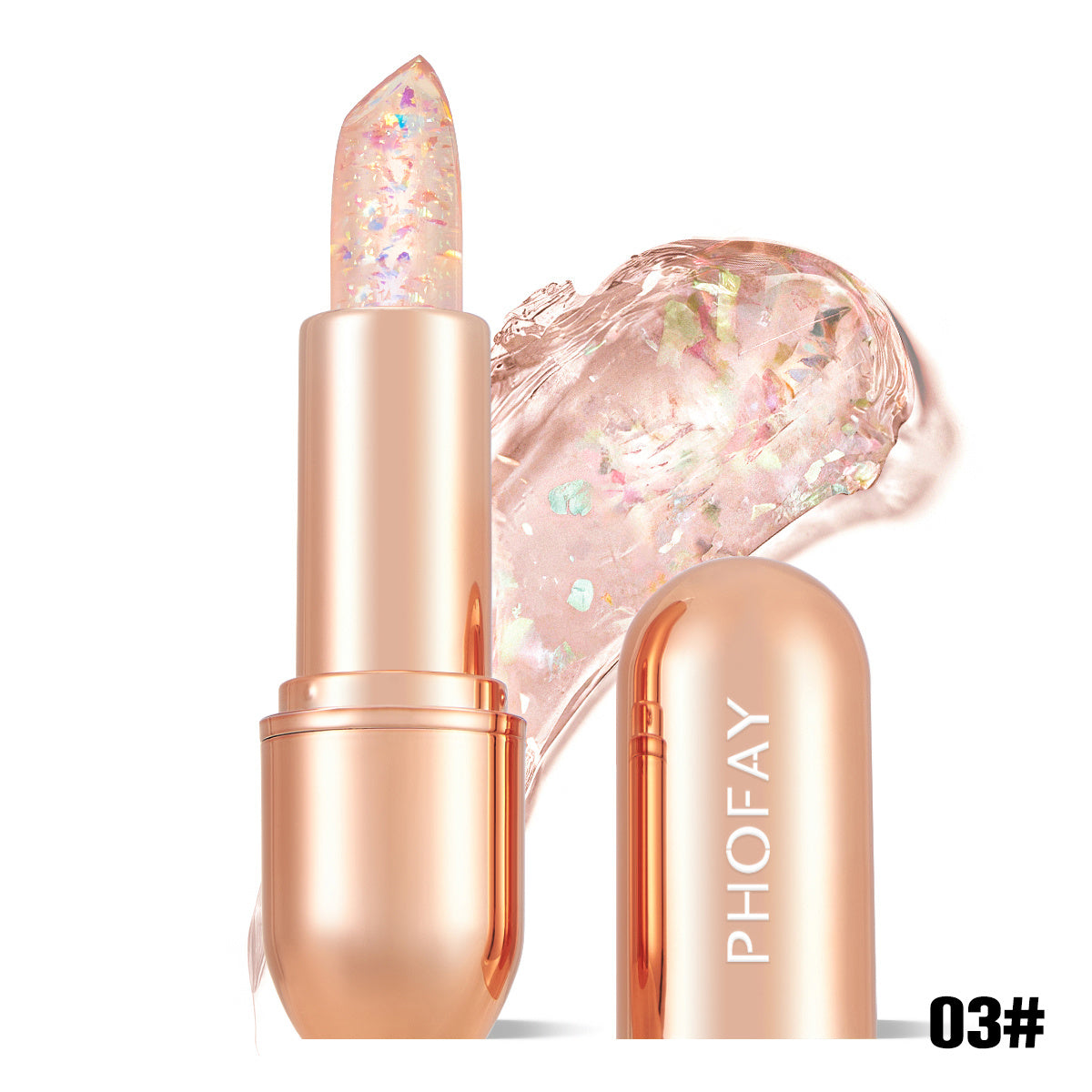 PHOFAY Moisturizing Jelly Warm Lipstick - One For All