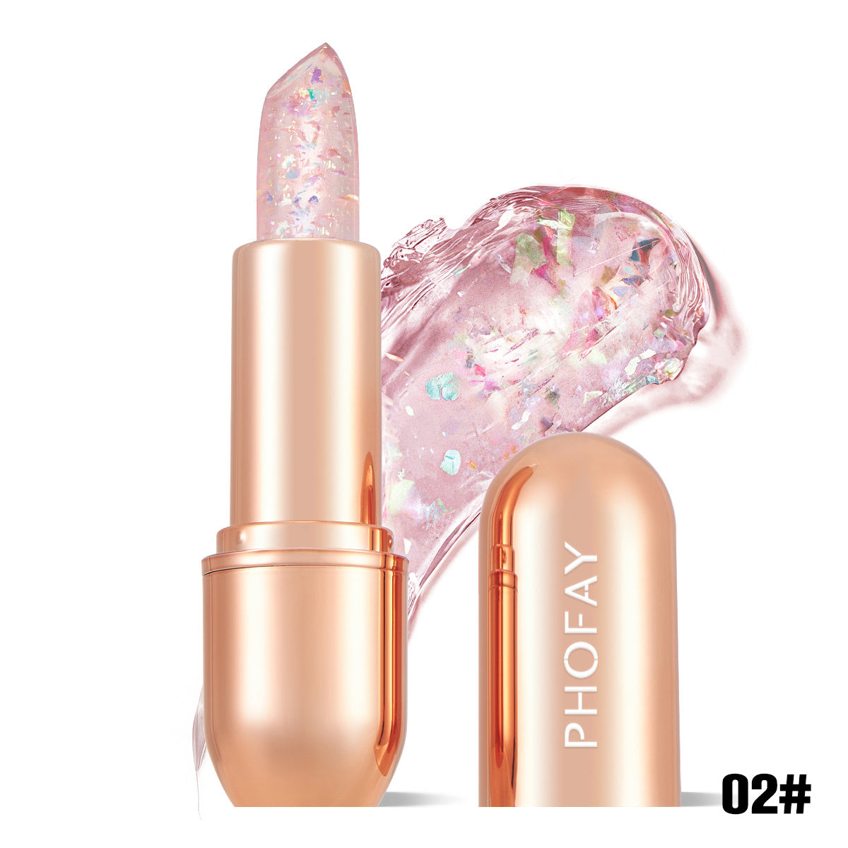 PHOFAY Moisturizing Jelly Warm Lipstick - One For All
