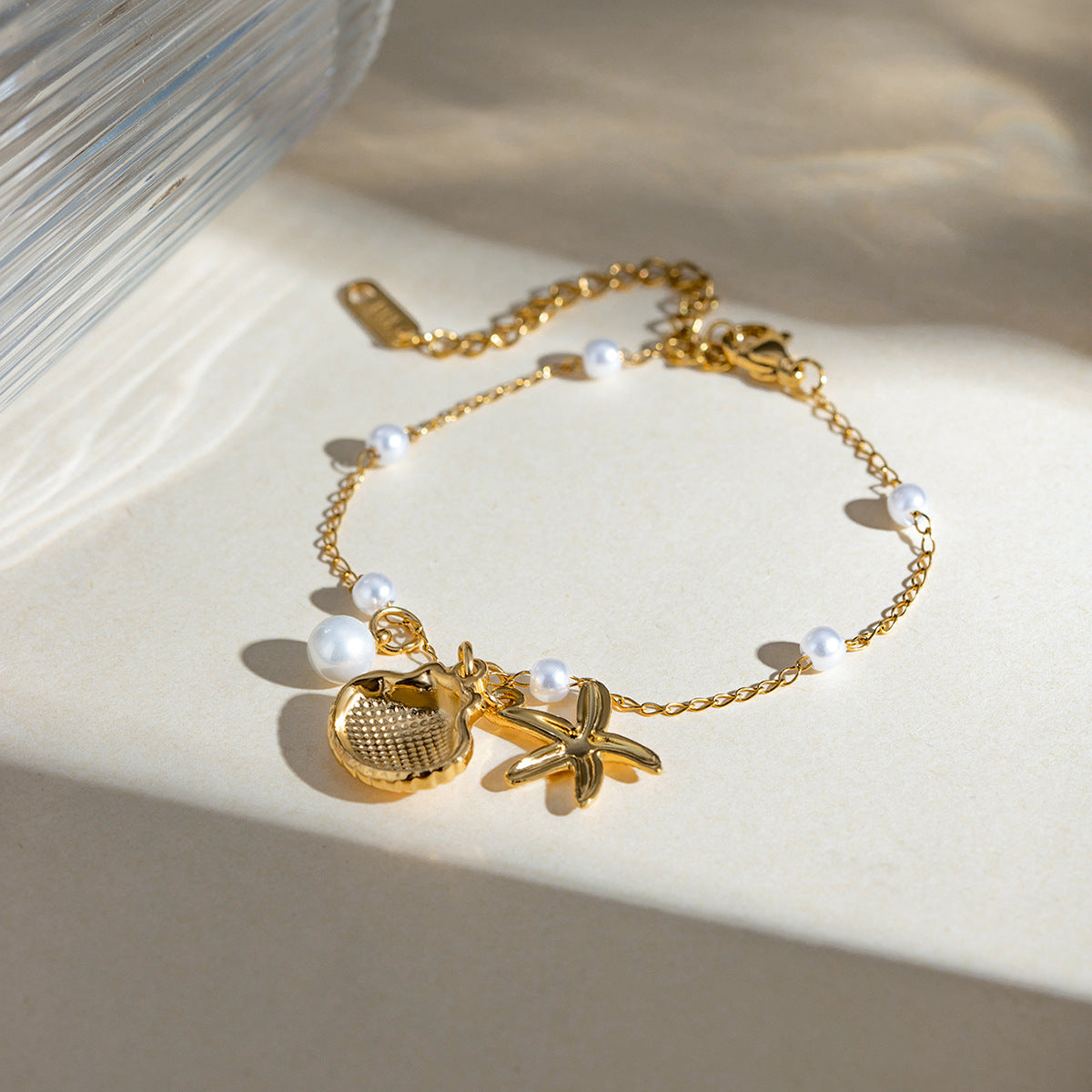 Pearl Chain Bracelet - One For All