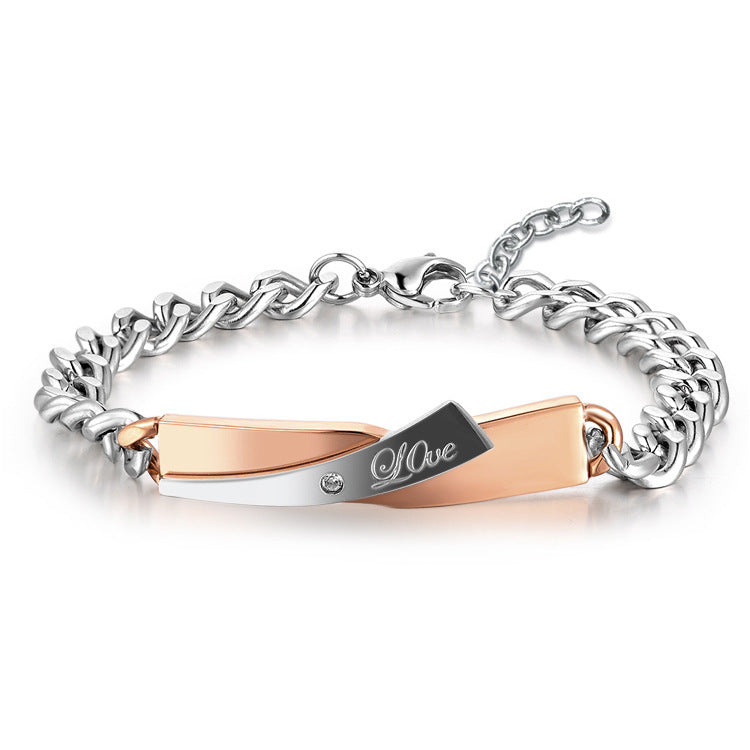 Couple Cross-design Bracelet - One For All