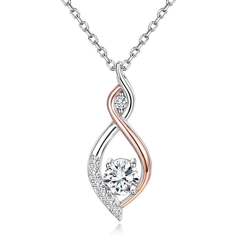 Stylish Two-Color Electroplating Necklace 💫 - One For All