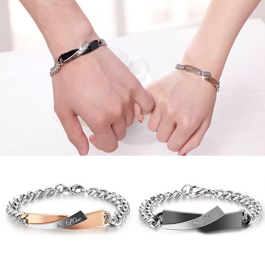 Couple Cross-design Bracelet - One For All