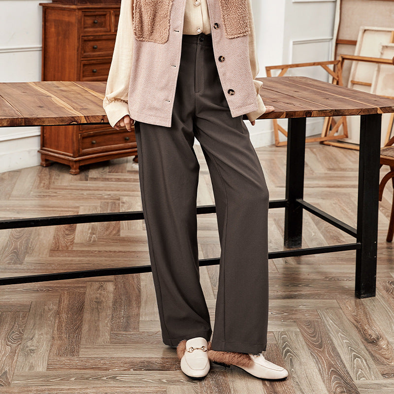 Fashion High Waist Wide Leg Trousers - One For All