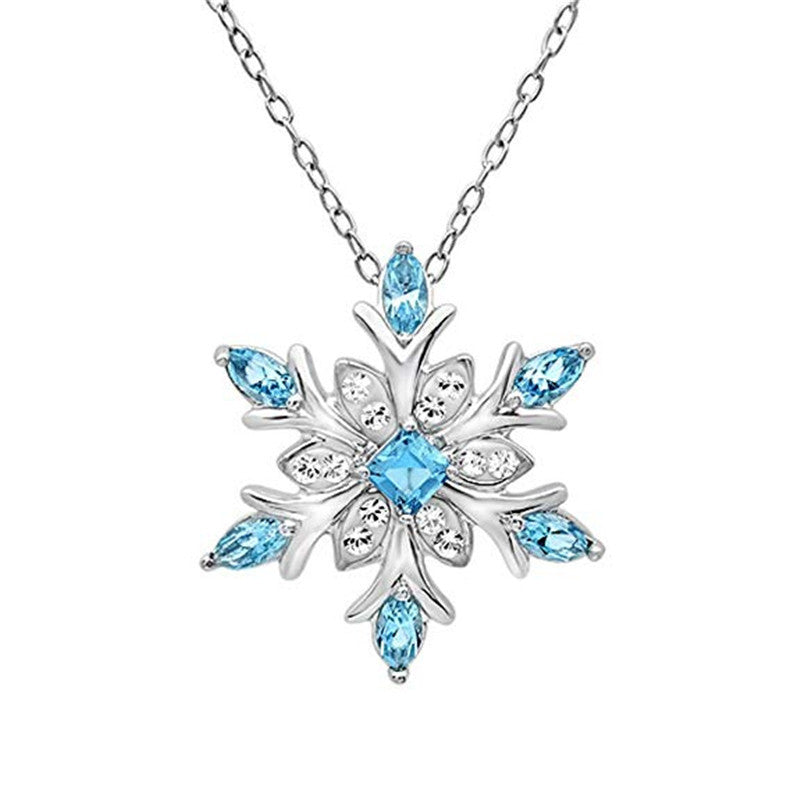 Crystal Snowflake Necklace - One For All