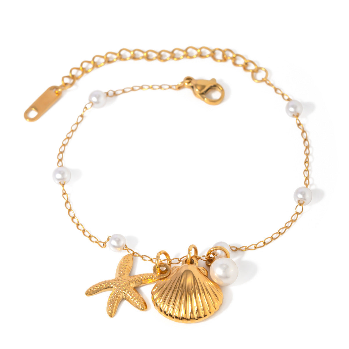 Pearl Chain Bracelet - One For All