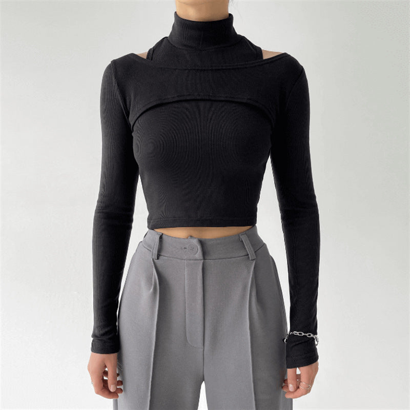 Stylish Two-Piece Crop Tops - One For All