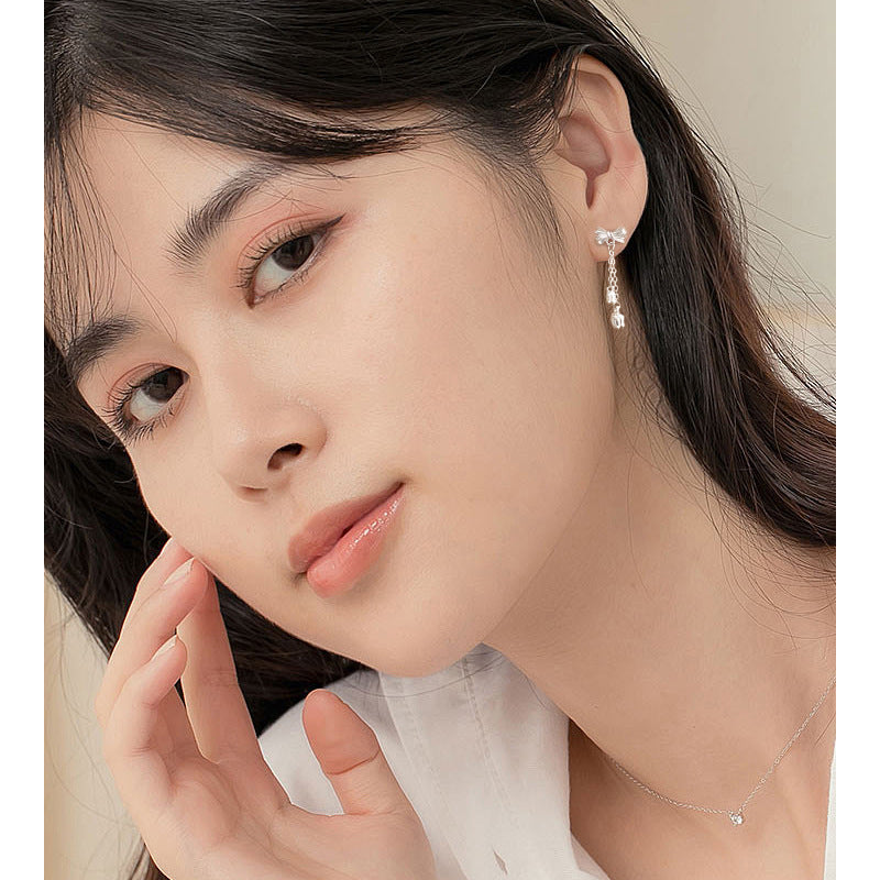 TribalBloom Bow Tassel Earrings - One For All