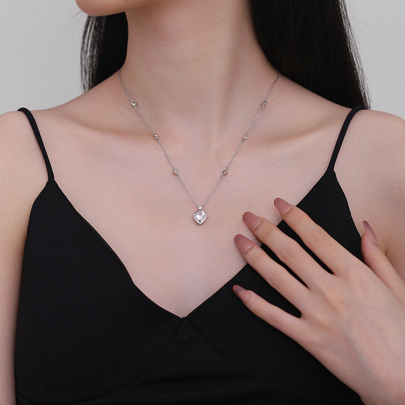 Dainty Clavicle Necklace – Elegant Light Luxury Gift - One For All