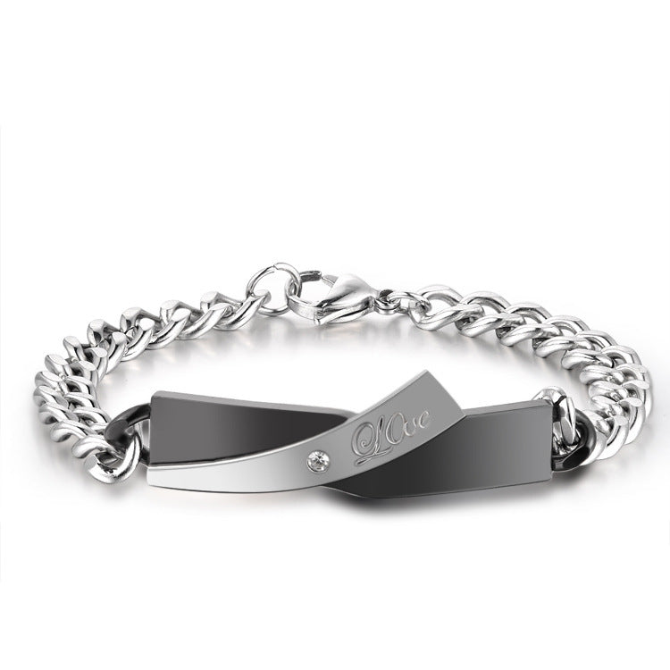 Couple Cross-design Bracelet - One For All