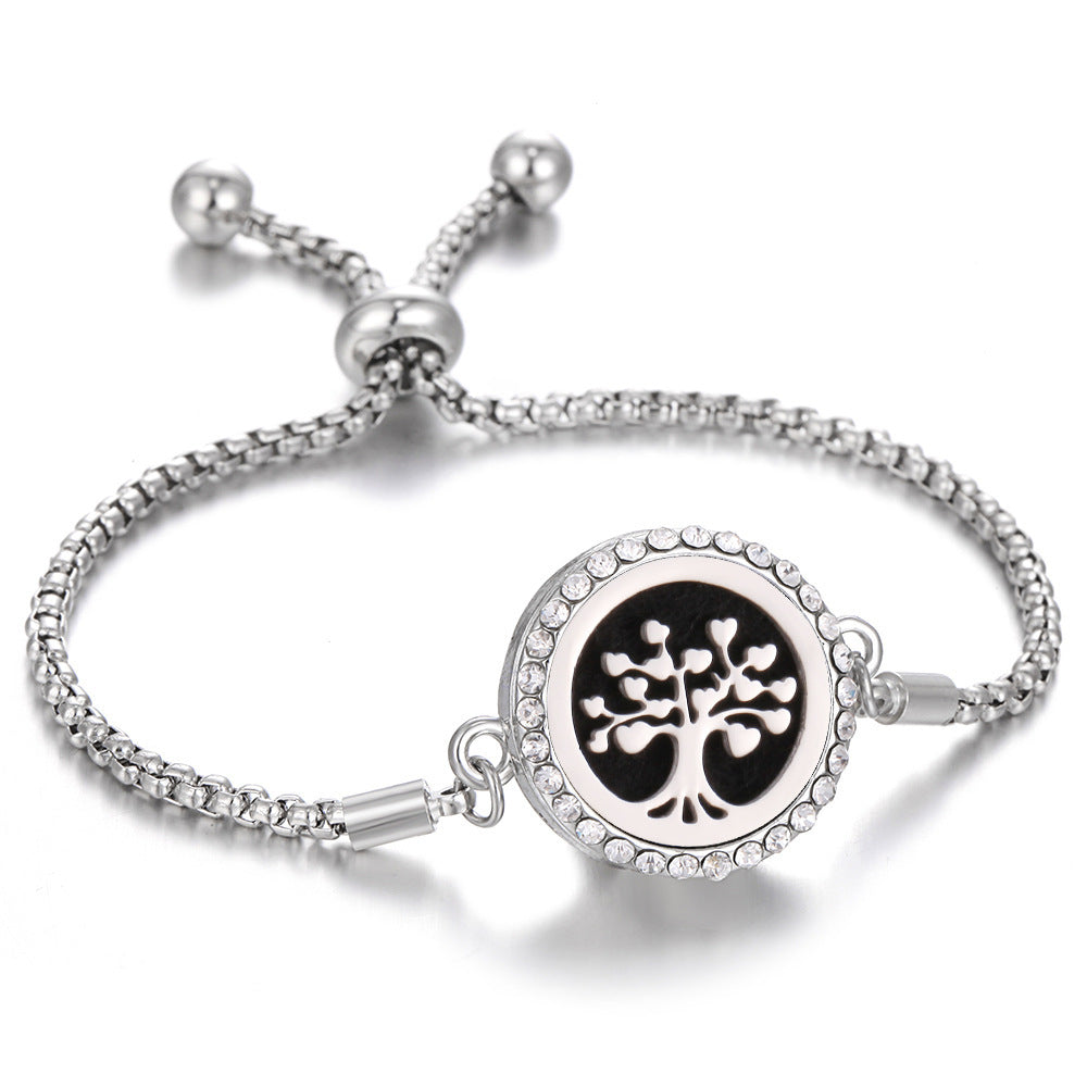FragranceBloom Aromatherapy Charm Bracelet - One For All