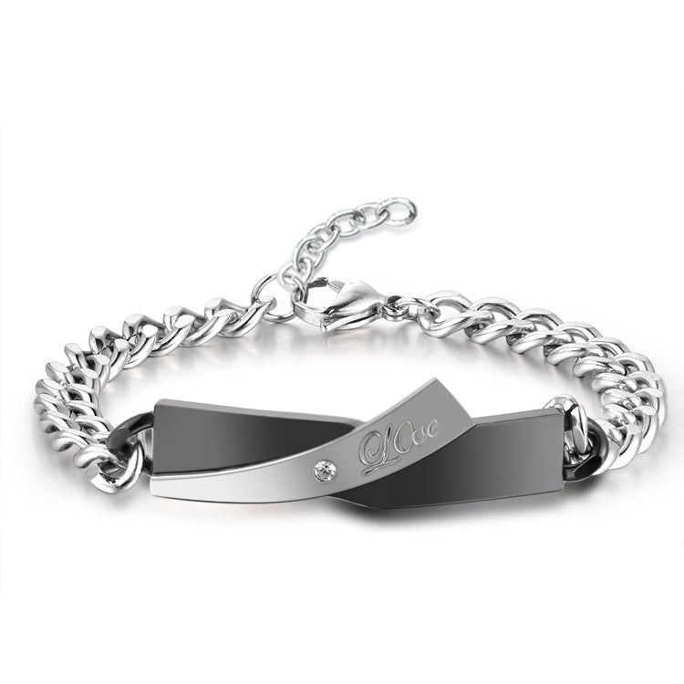 Couple Cross-design Bracelet - One For All