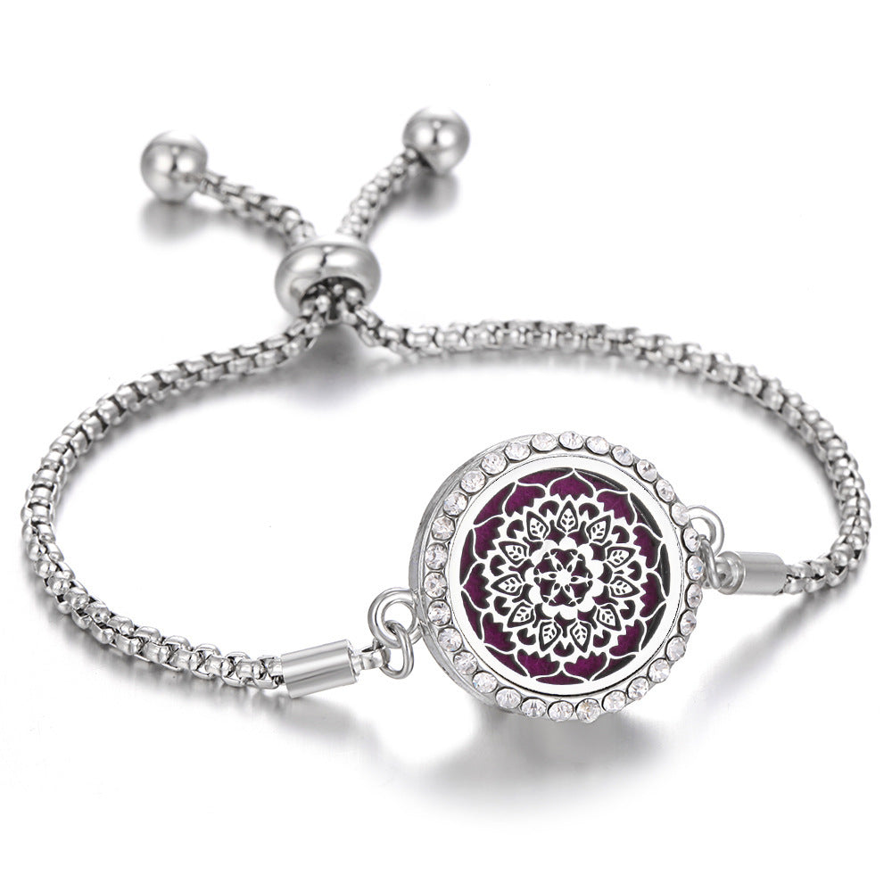 FragranceBloom Aromatherapy Charm Bracelet - One For All