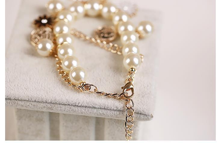 Pearl Flower Bracelet Jewelry - One For All