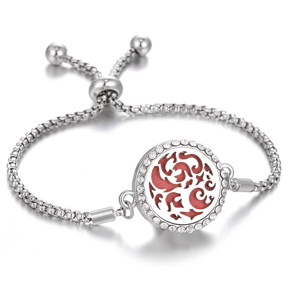 FragranceBloom Aromatherapy Charm Bracelet - One For All