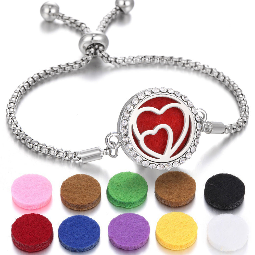 FragranceBloom Aromatherapy Charm Bracelet - One For All
