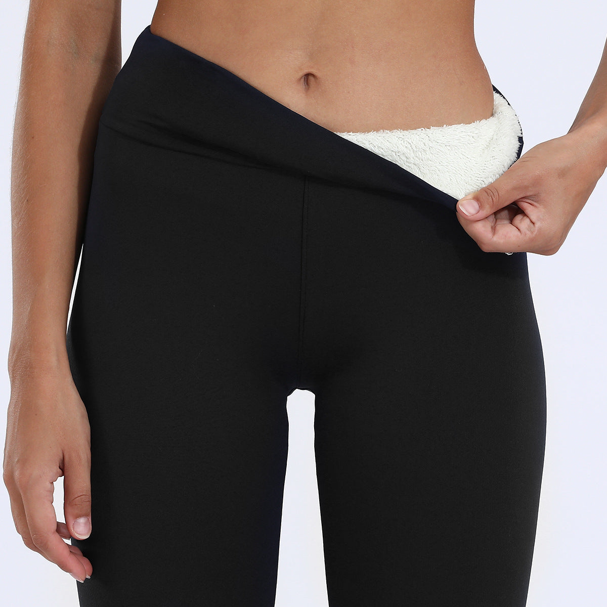 Winter Leggings Warm Thick High Stretch Lamb Cashmere Leggins Skinny Fitness Woman Pants - One For All