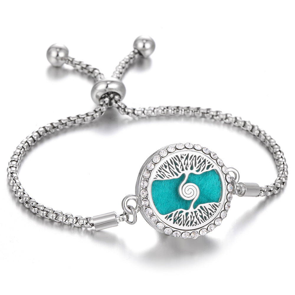 FragranceBloom Aromatherapy Charm Bracelet - One For All