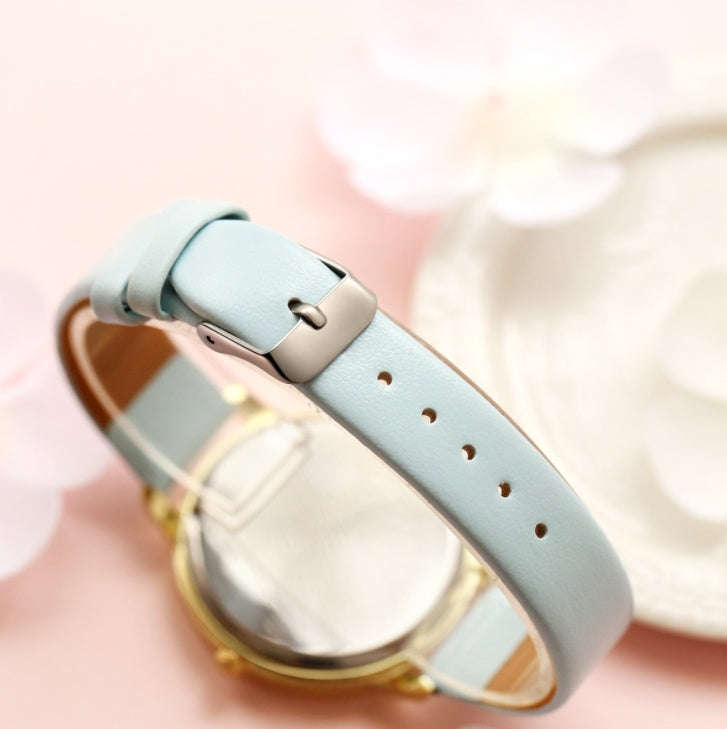 ⌚ BellaRose™ Heart Dial Women's Watches – Rose Gold Quartz Timepiece with Leather Strap 💖 - One For All