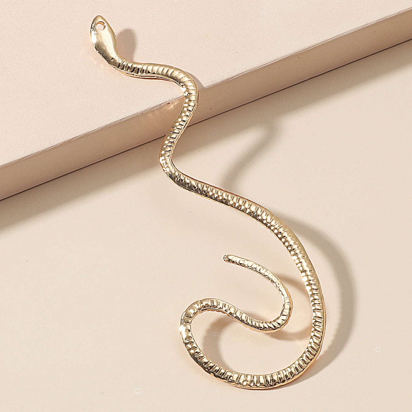 Non-hole Ear Clip Vintage Zircon Snake-shaped Earrings For Women Exaggerated Fake Cartilage Ear Cuff Fashion Jewerly Gifts - One For All