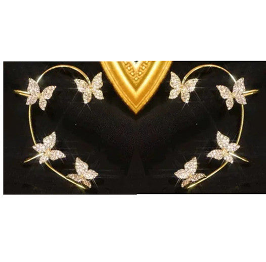 🦋 Fashion Butterfly Earrings for Women – Clip-On & Hook Style | Trendy Lightweight Jewelry Gift 🦋 - One For All