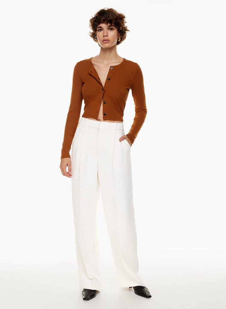 Comfy High Waist Trousers - One For All