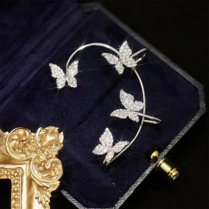 🦋 Fashion Butterfly Earrings for Women – Clip-On & Hook Style | Trendy Lightweight Jewelry Gift 🦋 - One For All
