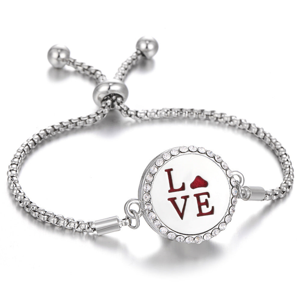FragranceBloom Aromatherapy Charm Bracelet - One For All